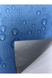 JS-BY 300D塗銀防水 水滴  背囊/雨衣面料 防雨防曬遮陽